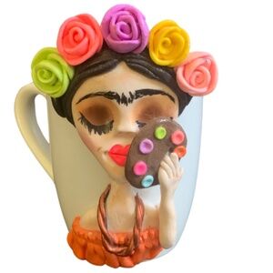 Frida Kahlo Cup 8oz